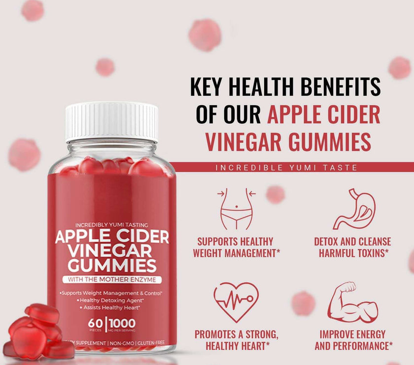 Household Nutritious Cider Vinegar Gummies