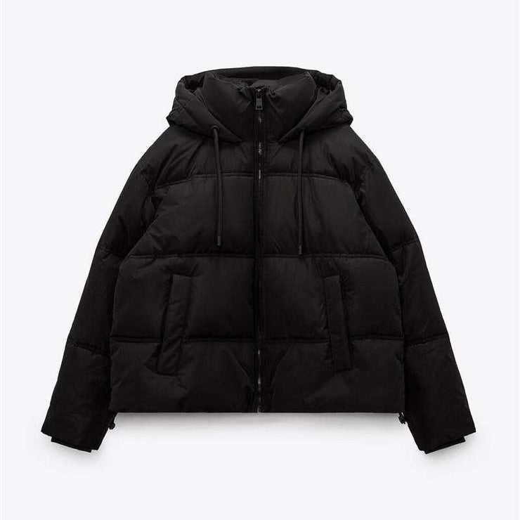 Women Clothing Hooded Down Jacket