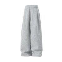 Mens Casual Straight-leg Loose Long Pants
