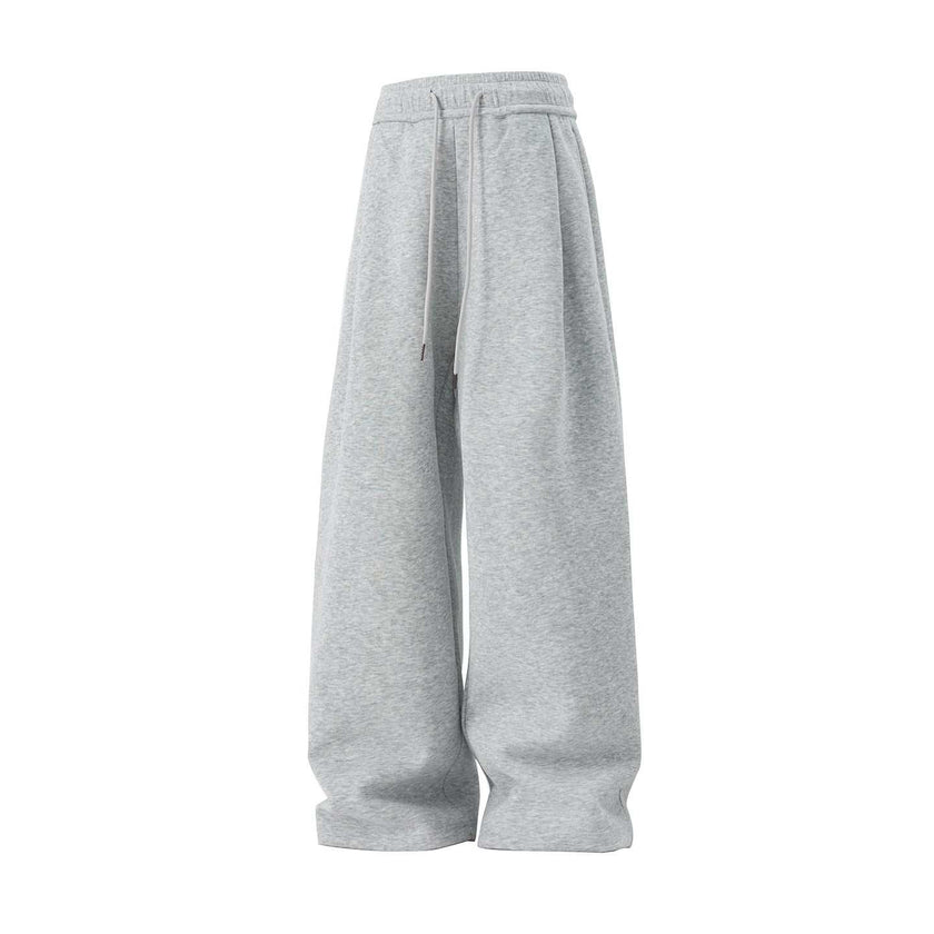 Mens Casual Straight-leg Loose Long Pants