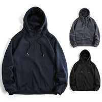 Men's Loose Casual Solid Color Hoodie