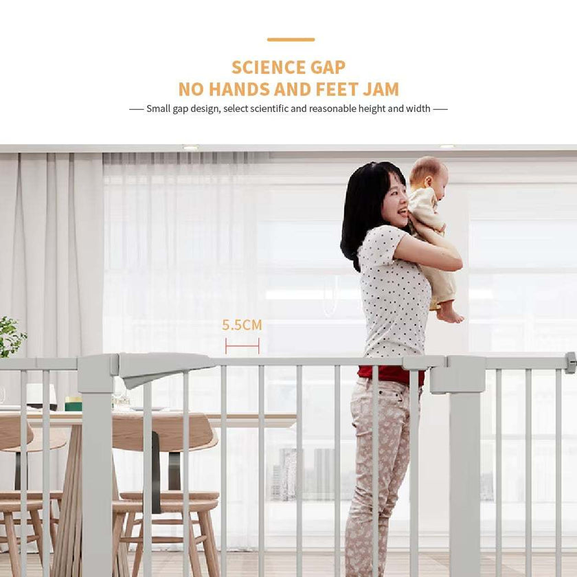 High White Child Safety Gate