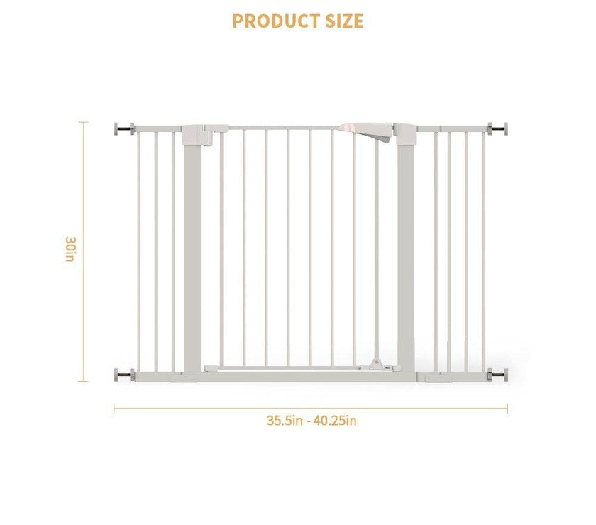 High White Child Safety Gate