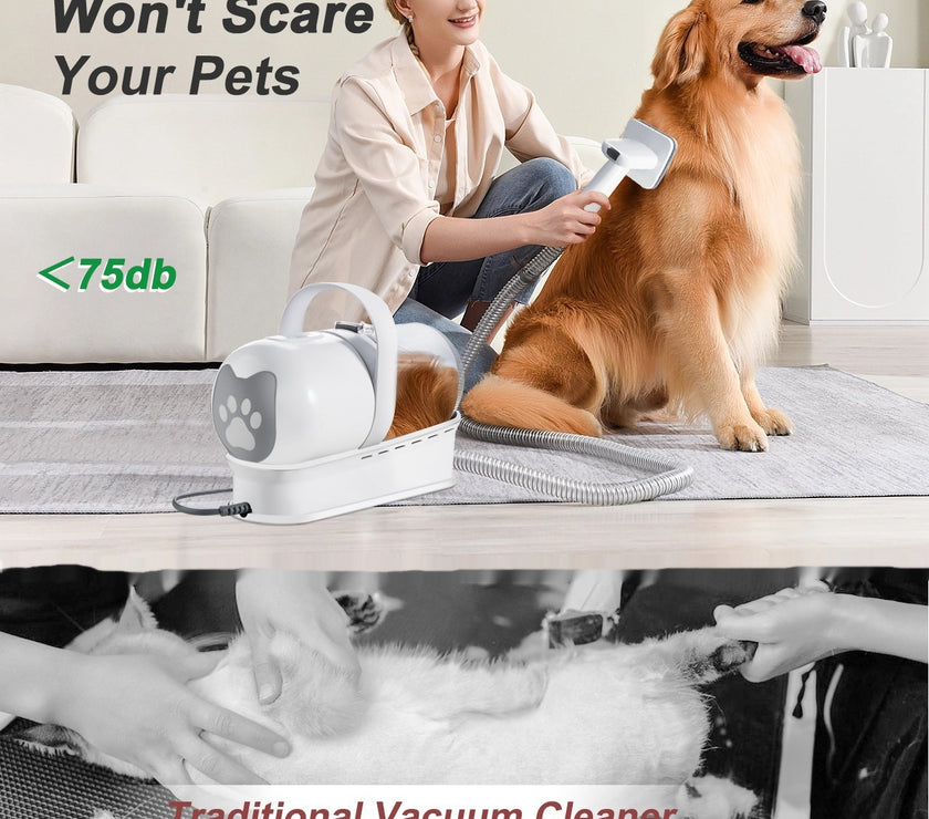 Vacuum Trimming 7-in-1 Multifunctional Pet Grooming Device
