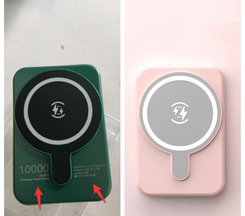 Mini Fast Charging Magnetic Wireless Power Bank 5000 MAh Portable