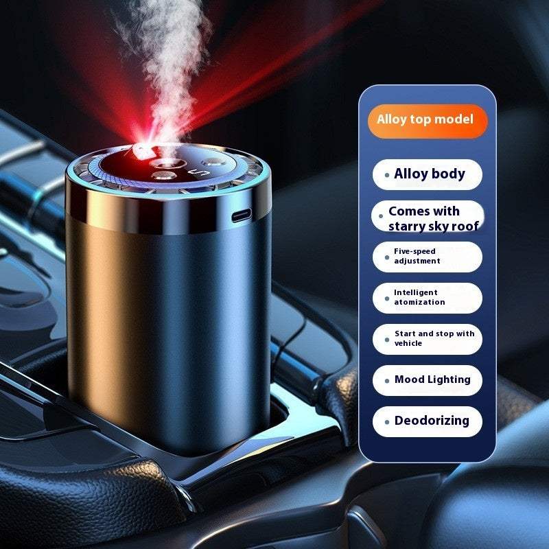 Car Intelligent Aromatic Diffuser Car Perfume Decoration Humidifier