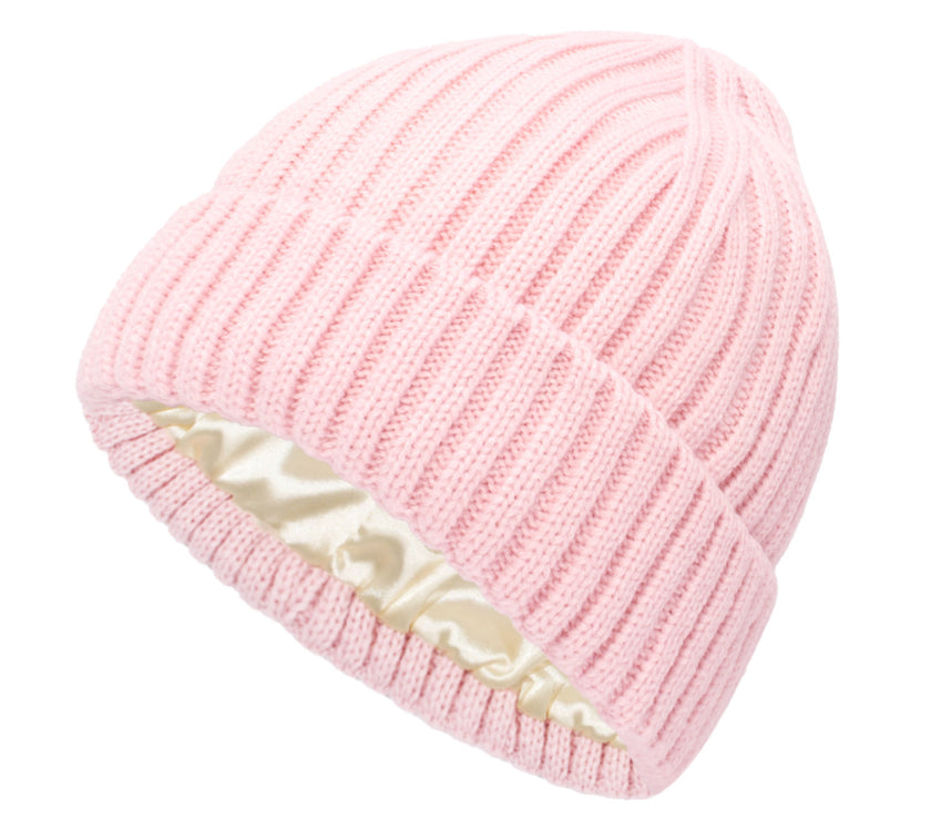 New Satin Warm Wool Hat Men And Women