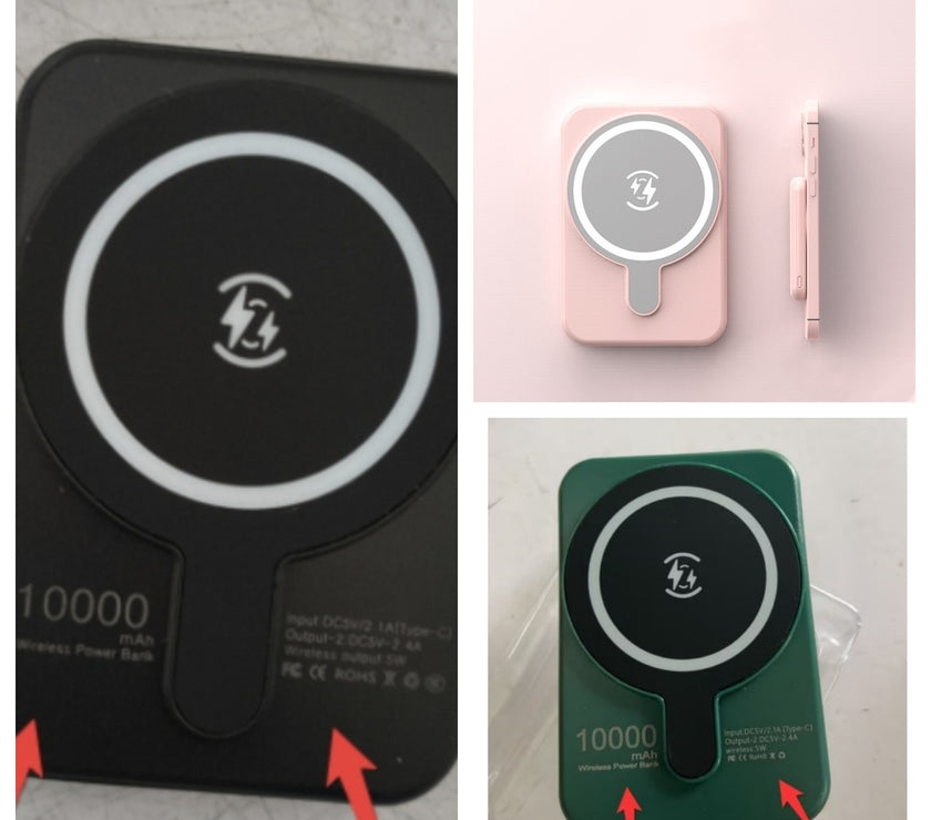 Mini Fast Charging Magnetic Wireless Power Bank 5000 MAh Portable